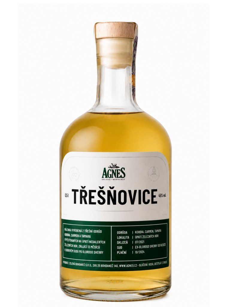 Agnes Třešňovice ze sudu po Sherry 45% 0,5l