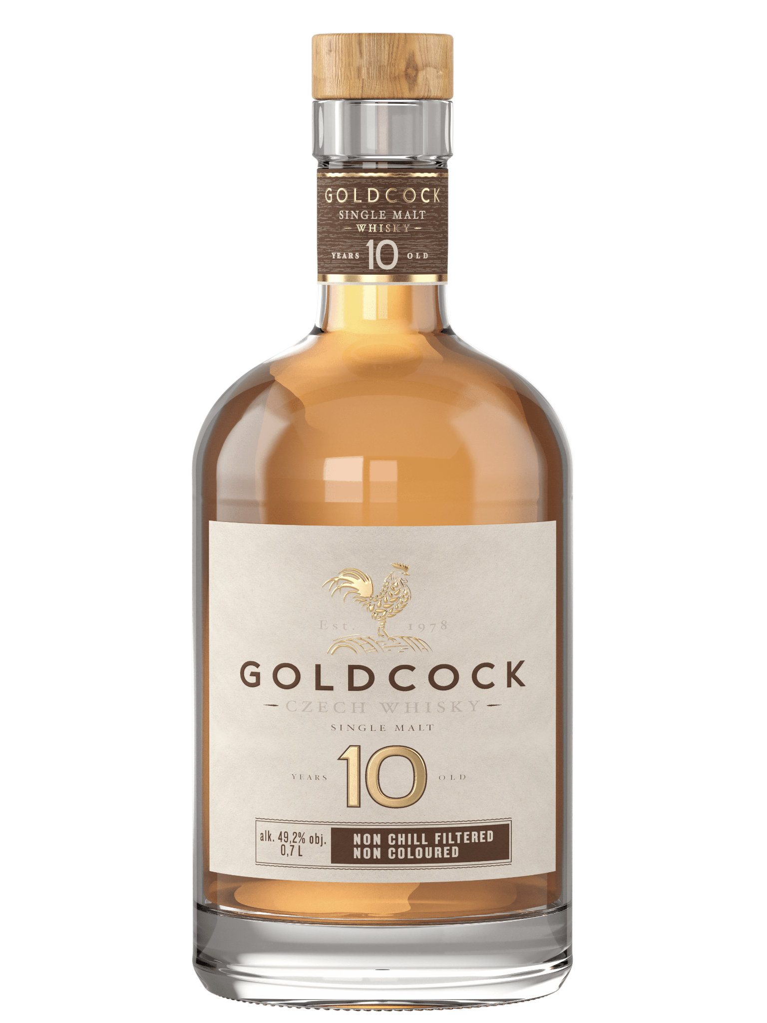 GOLDCOCK 10 YO 49,2% 0,7l