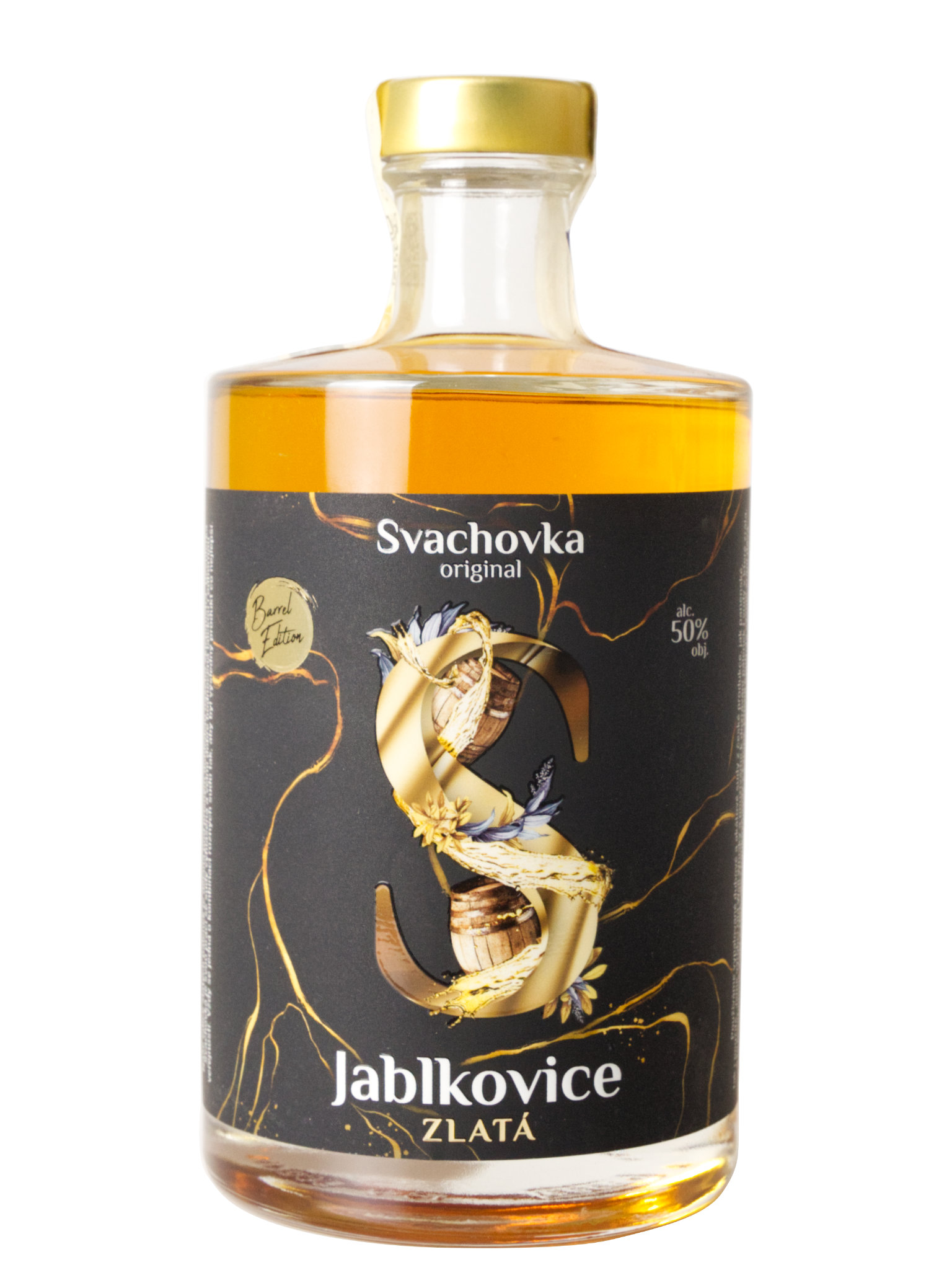 Zlatá Jablkovice Svach 43% 0,5l