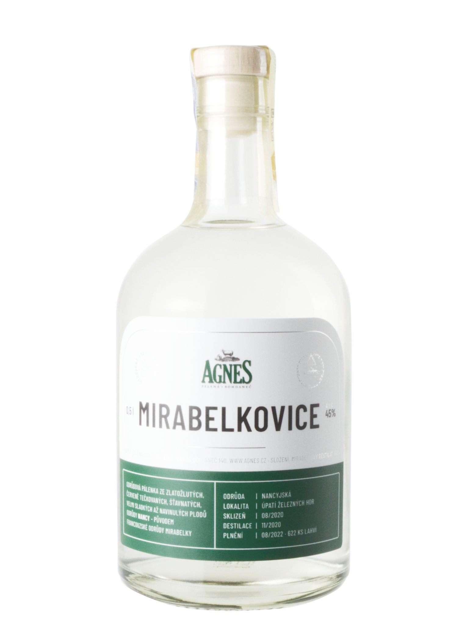 Agnes Mirabelkovice (Nancyjská) 45% 0,5l