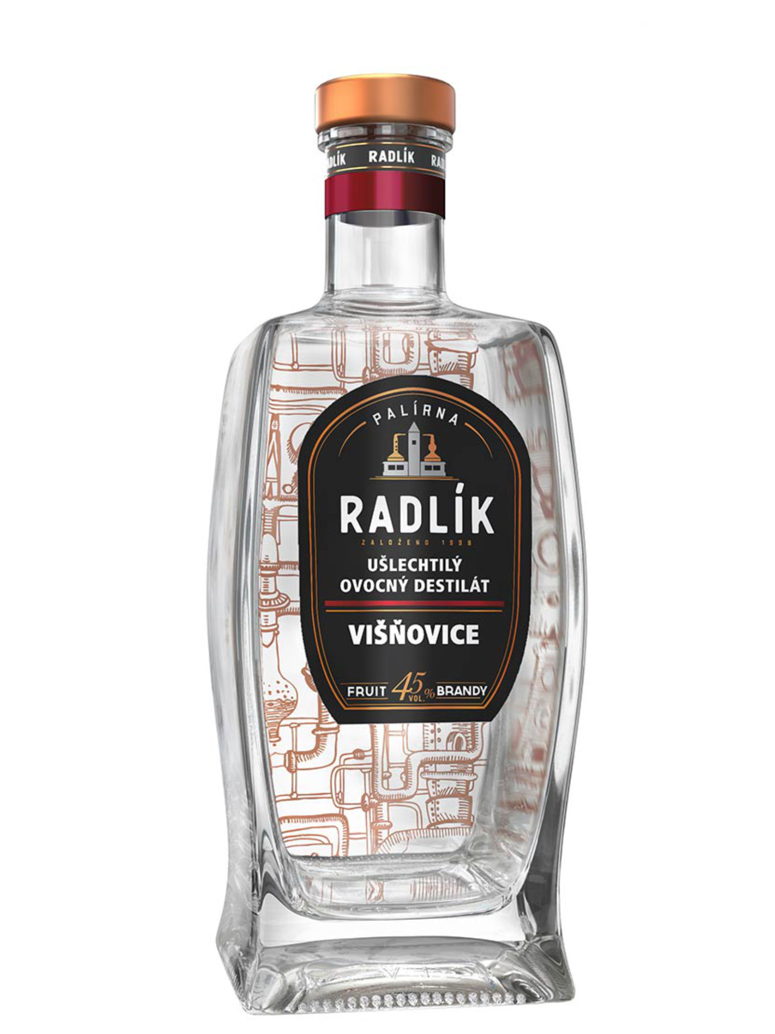 Radlík Višňovice 45% 0,5l