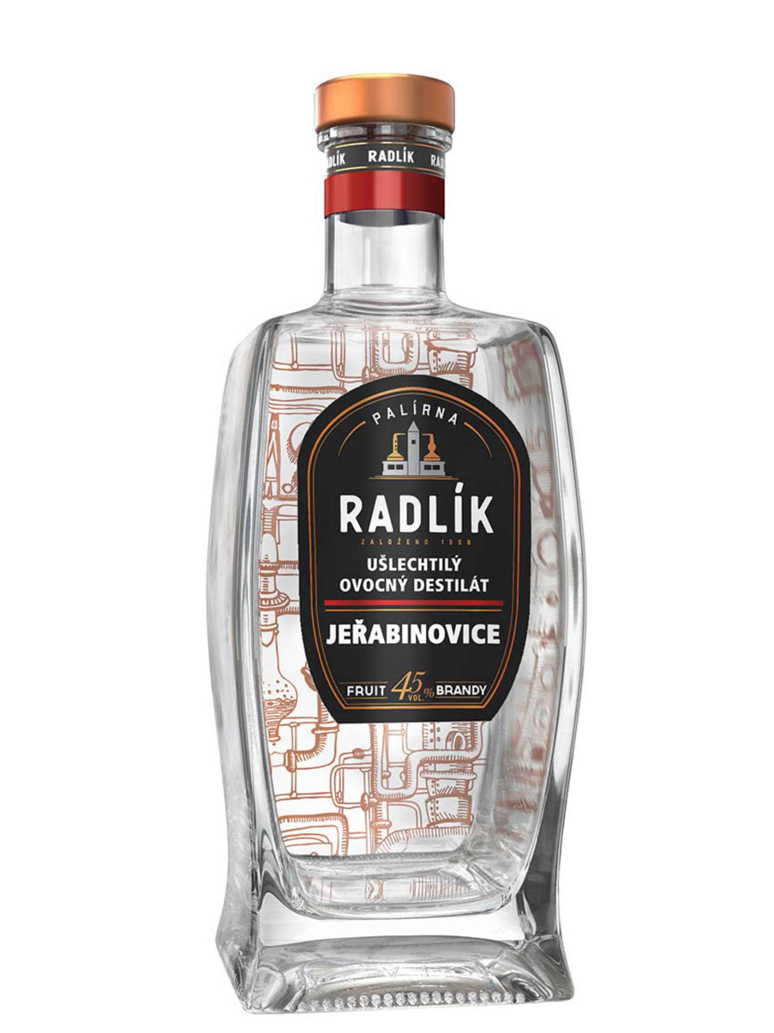 Radlík Jeřabinovice 45% 0,5l