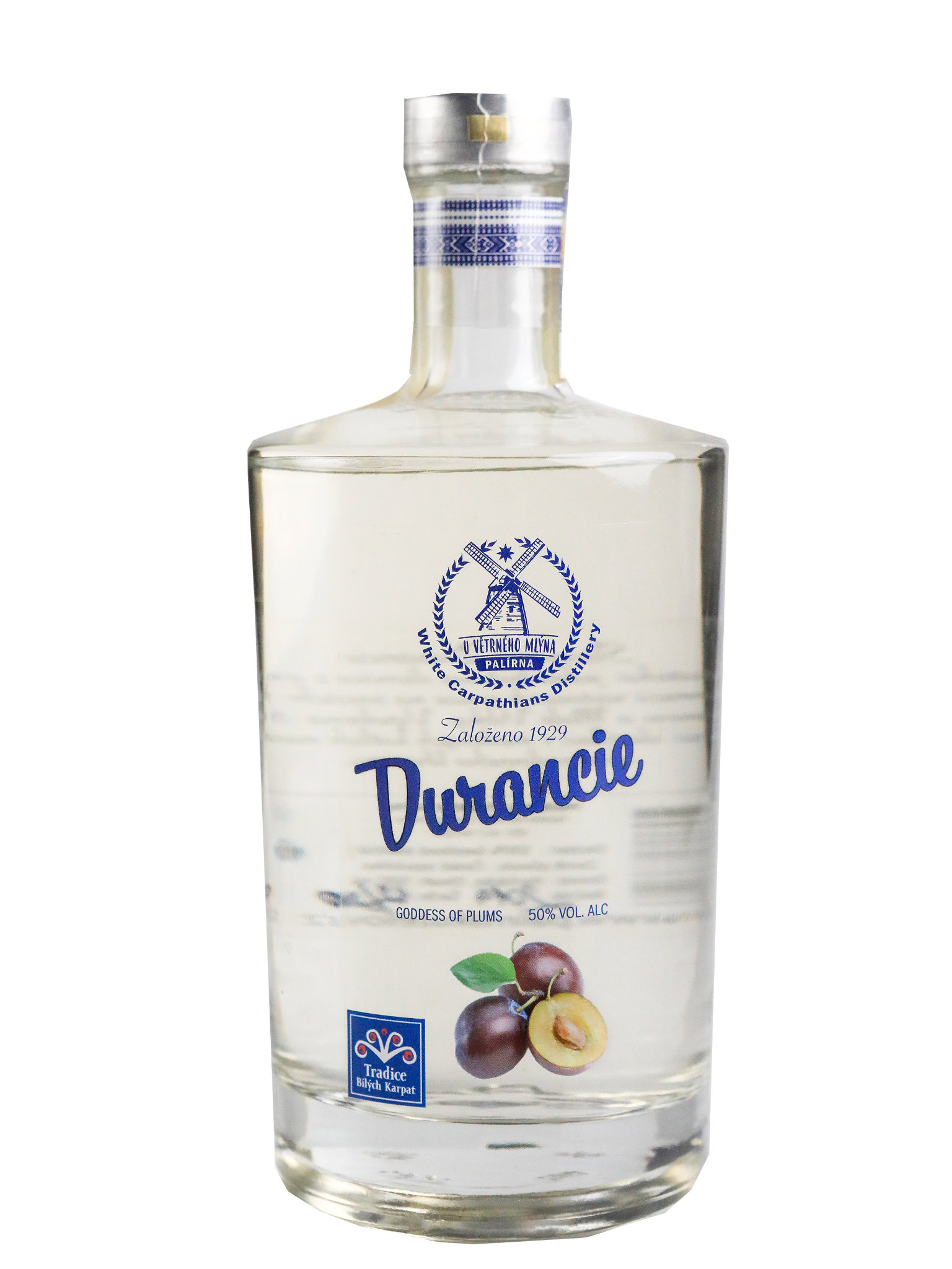 Horňácká Slivovice (Durancie) z Kuželova 50% 0,5l