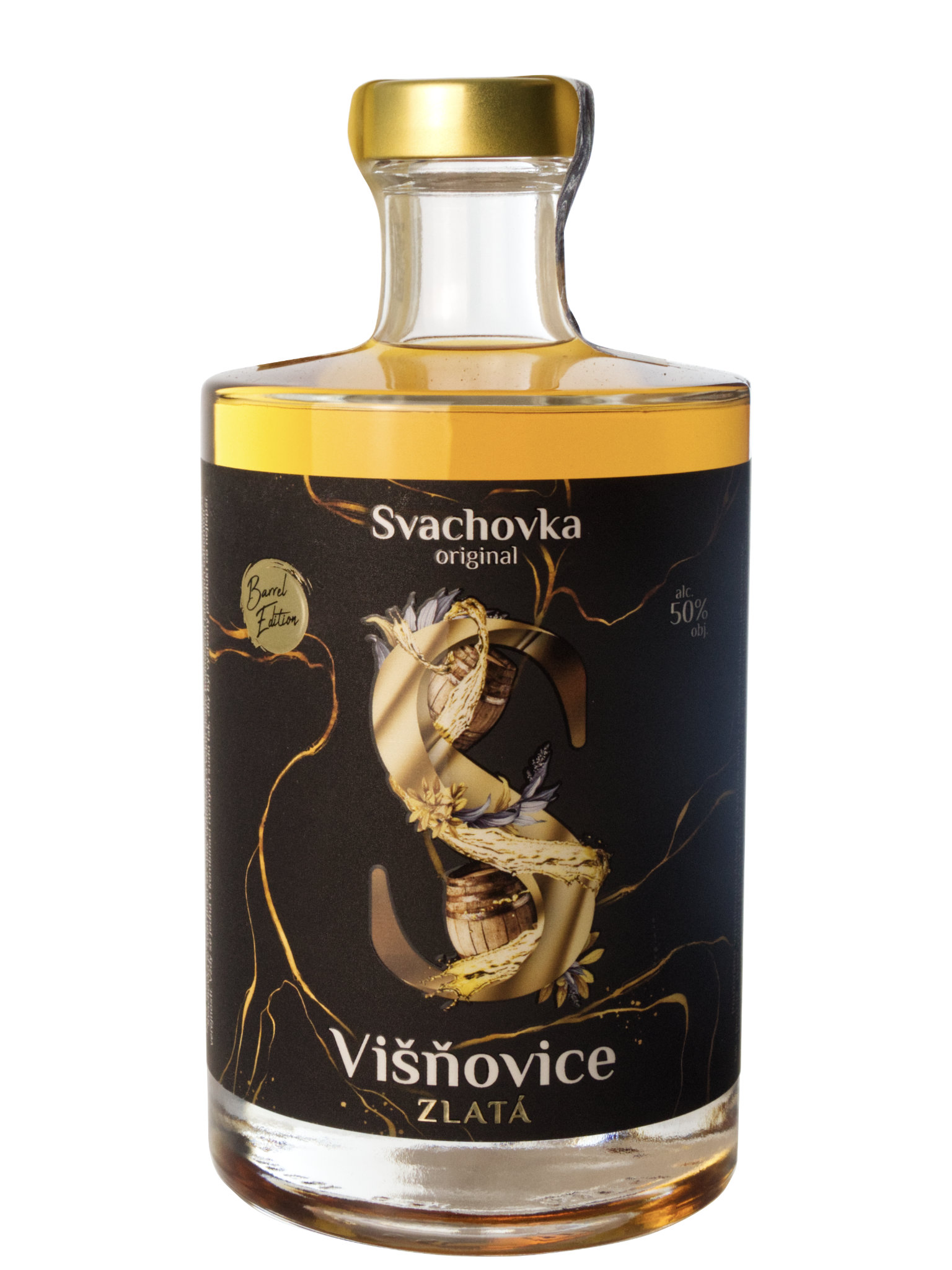 Zlatá Višňovice Svach 43% 0,5l