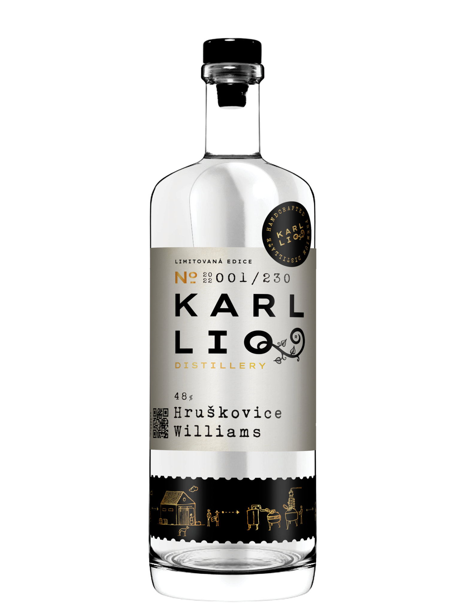 Karlliq Hruškovice Williams 48% 0,5l