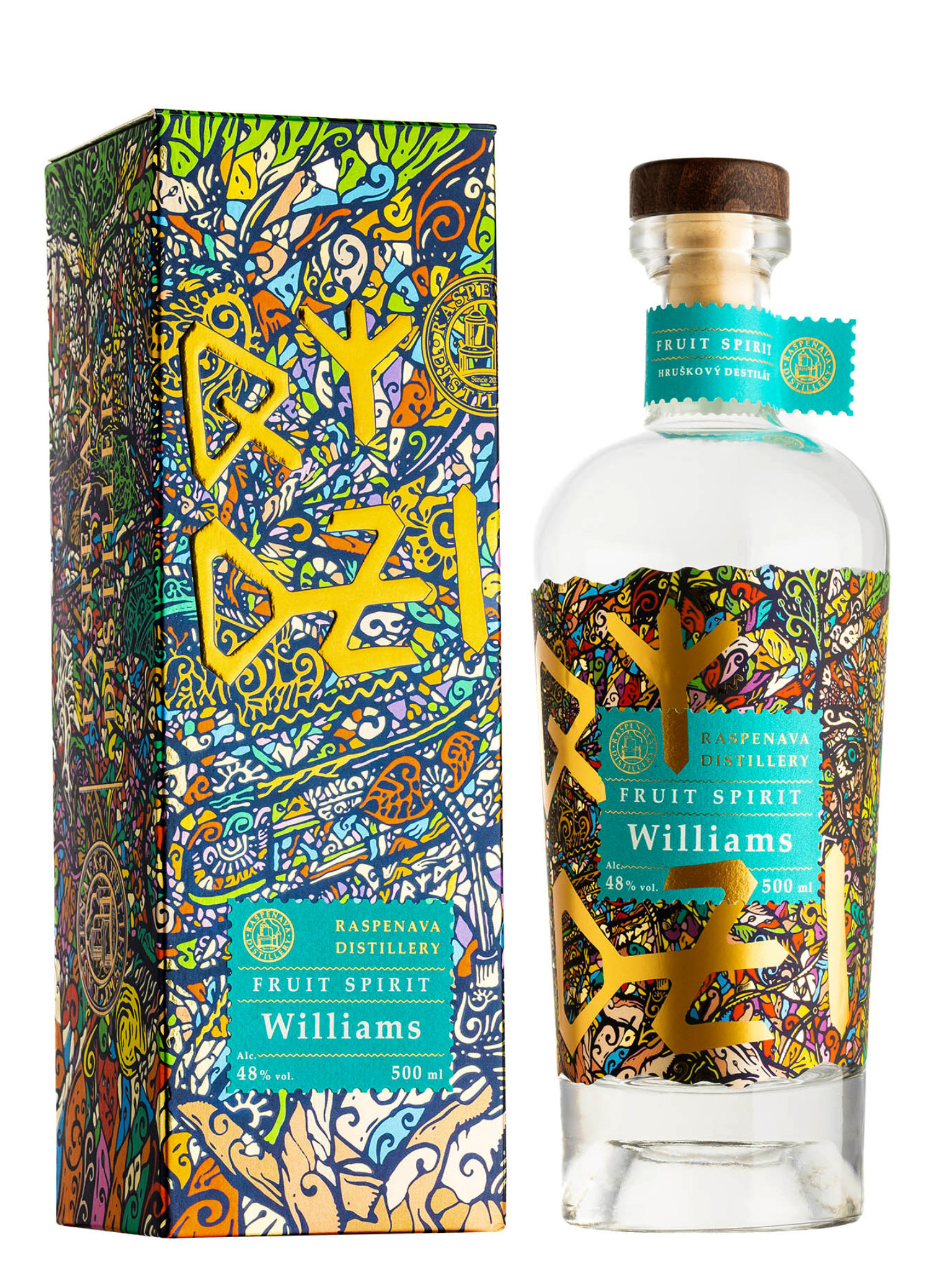 Raspenava Hruškovice Williams 48% 0,5l