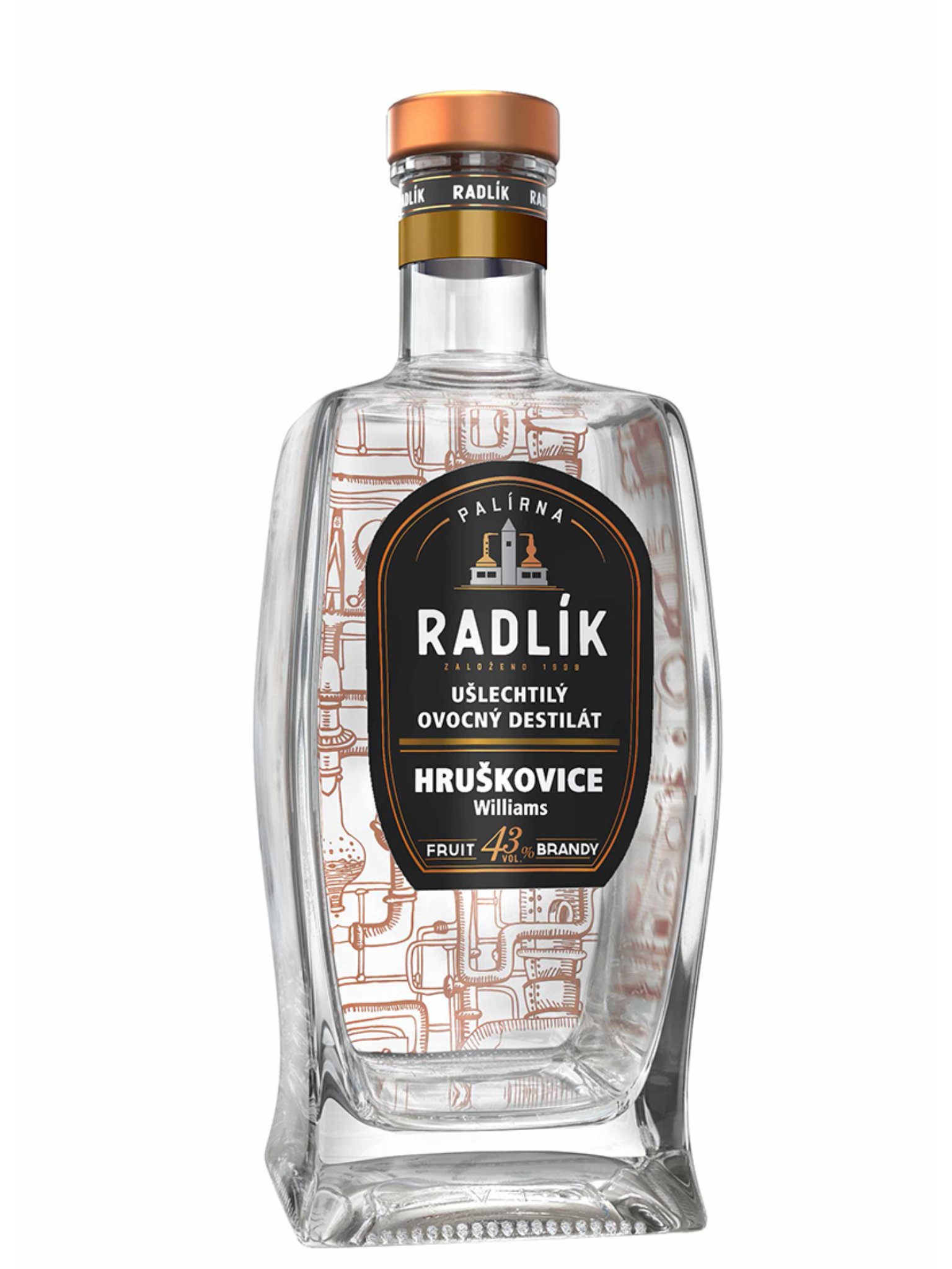 Radlík Hruškovice Williams 43% 0,5l