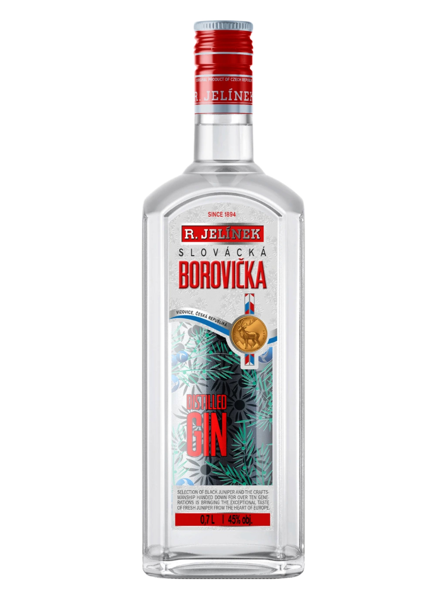 Slovácká borovička 45% 0,7l