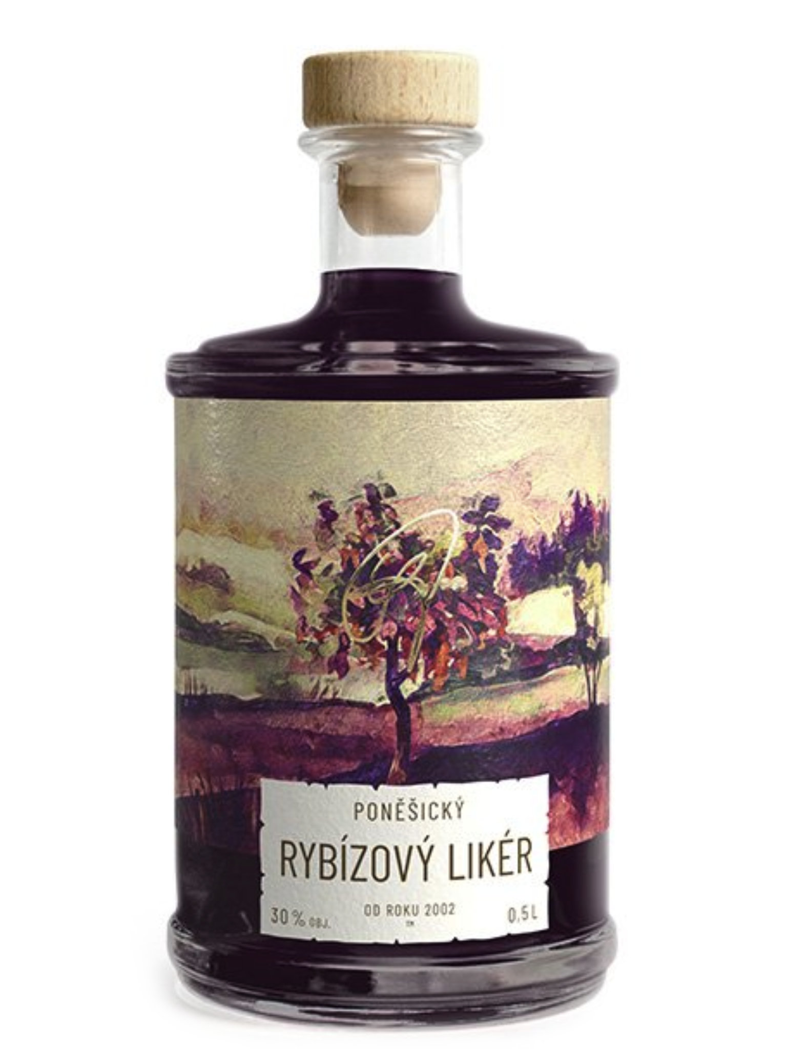 Poněšický rybízový likér 30% 0,5l