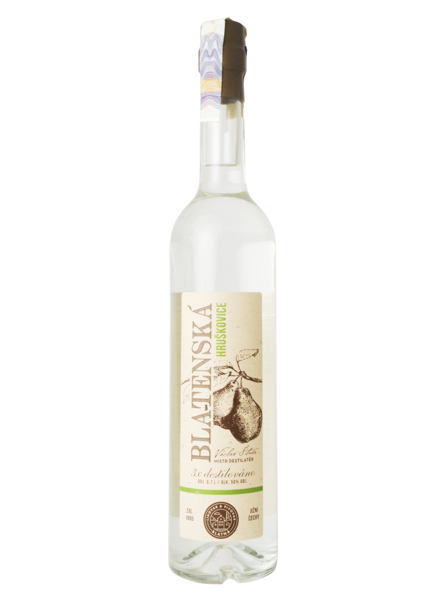 Blatenská Hruškovice 50% 0,7l
