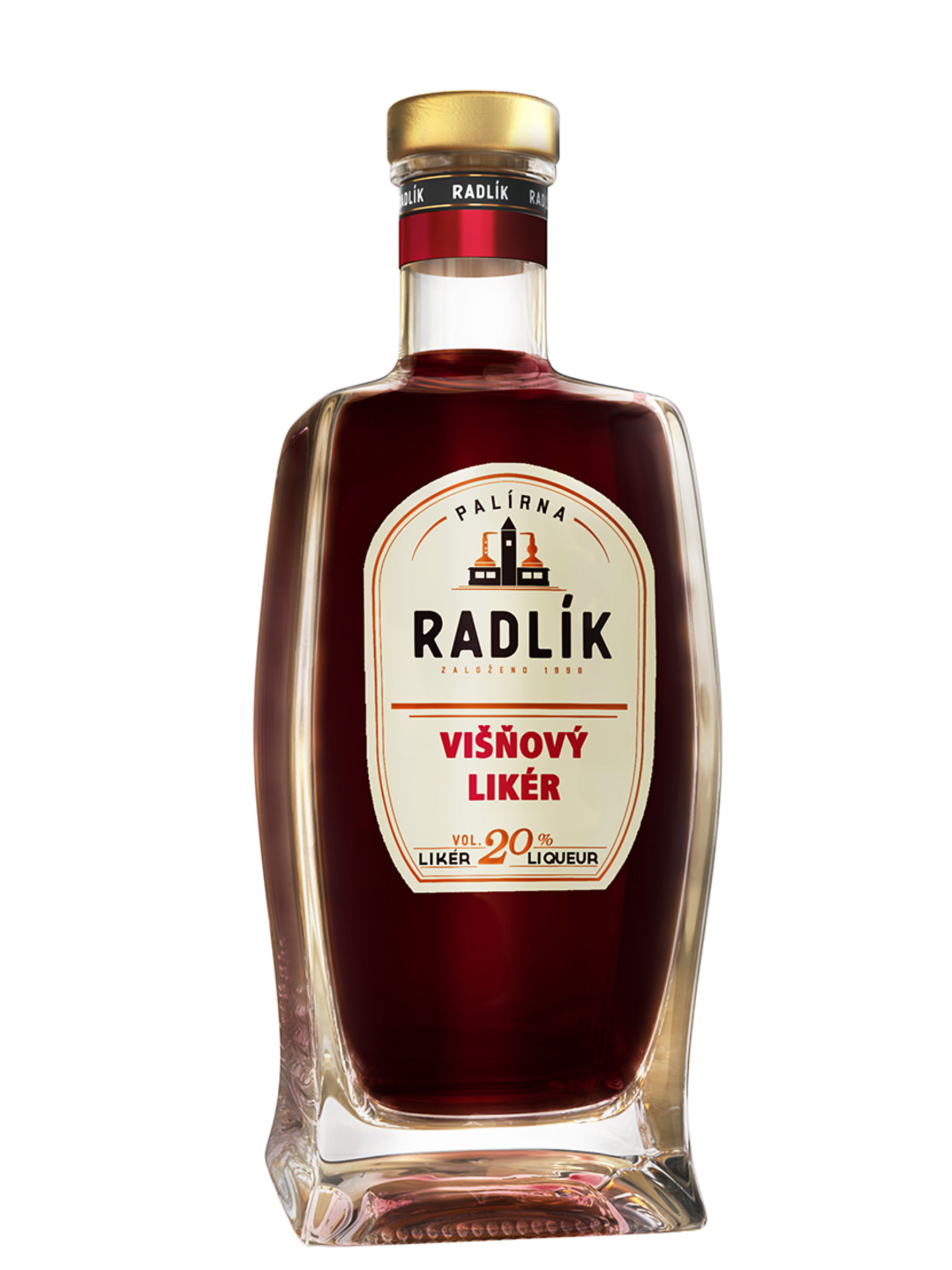 Radlík Višňový likér 20% 0,5l
