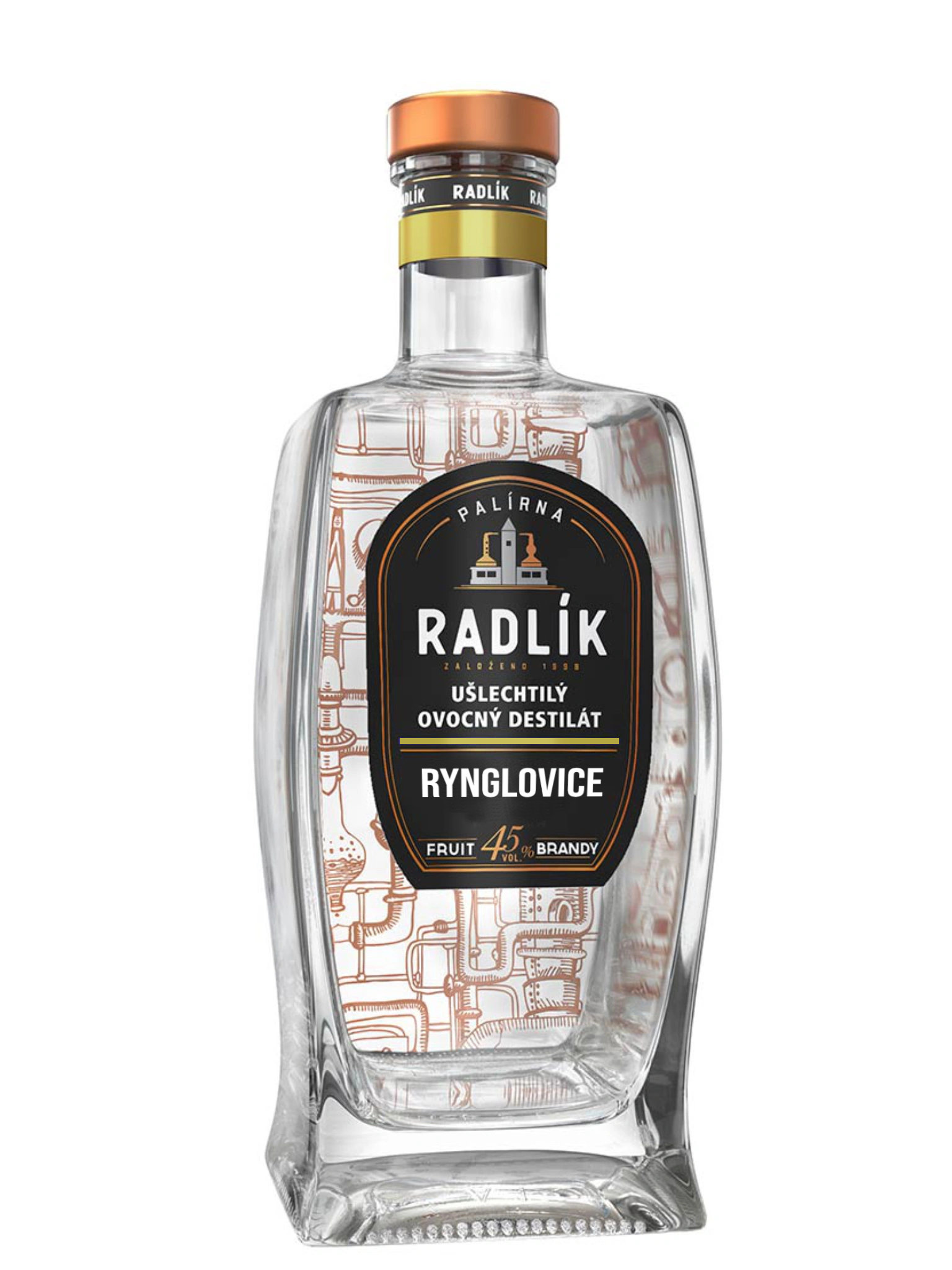 Radlík Rynglovice 45% 0,5l