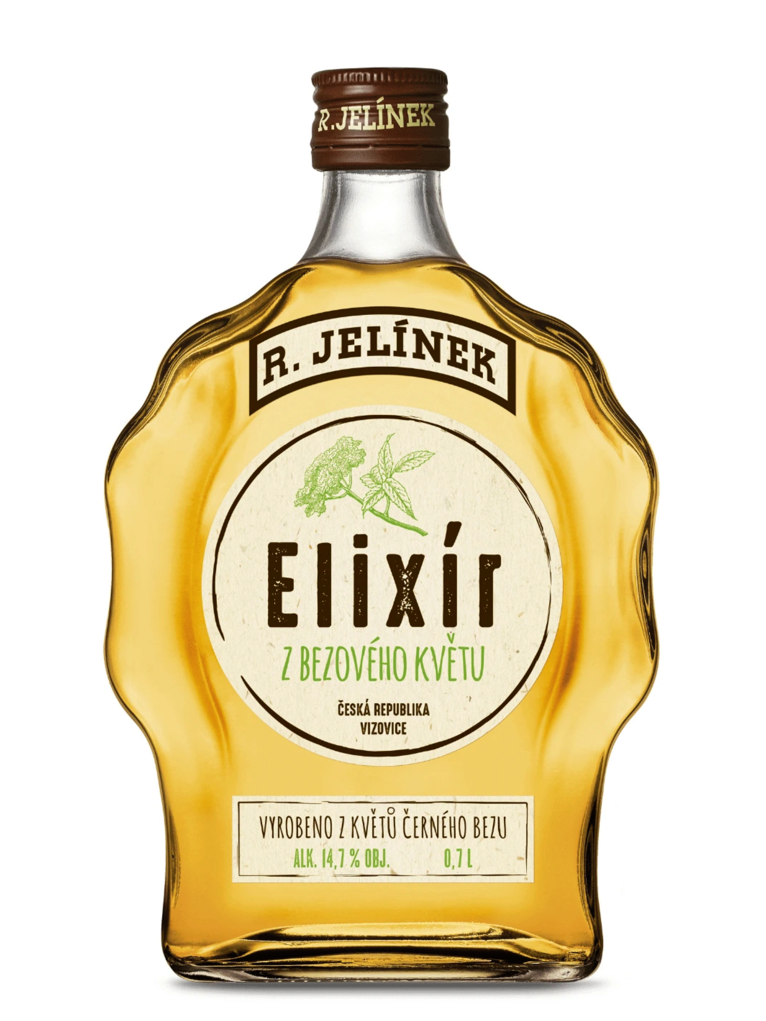 R.Jelínek Elixír z bezového květu 14,7% 0,7l