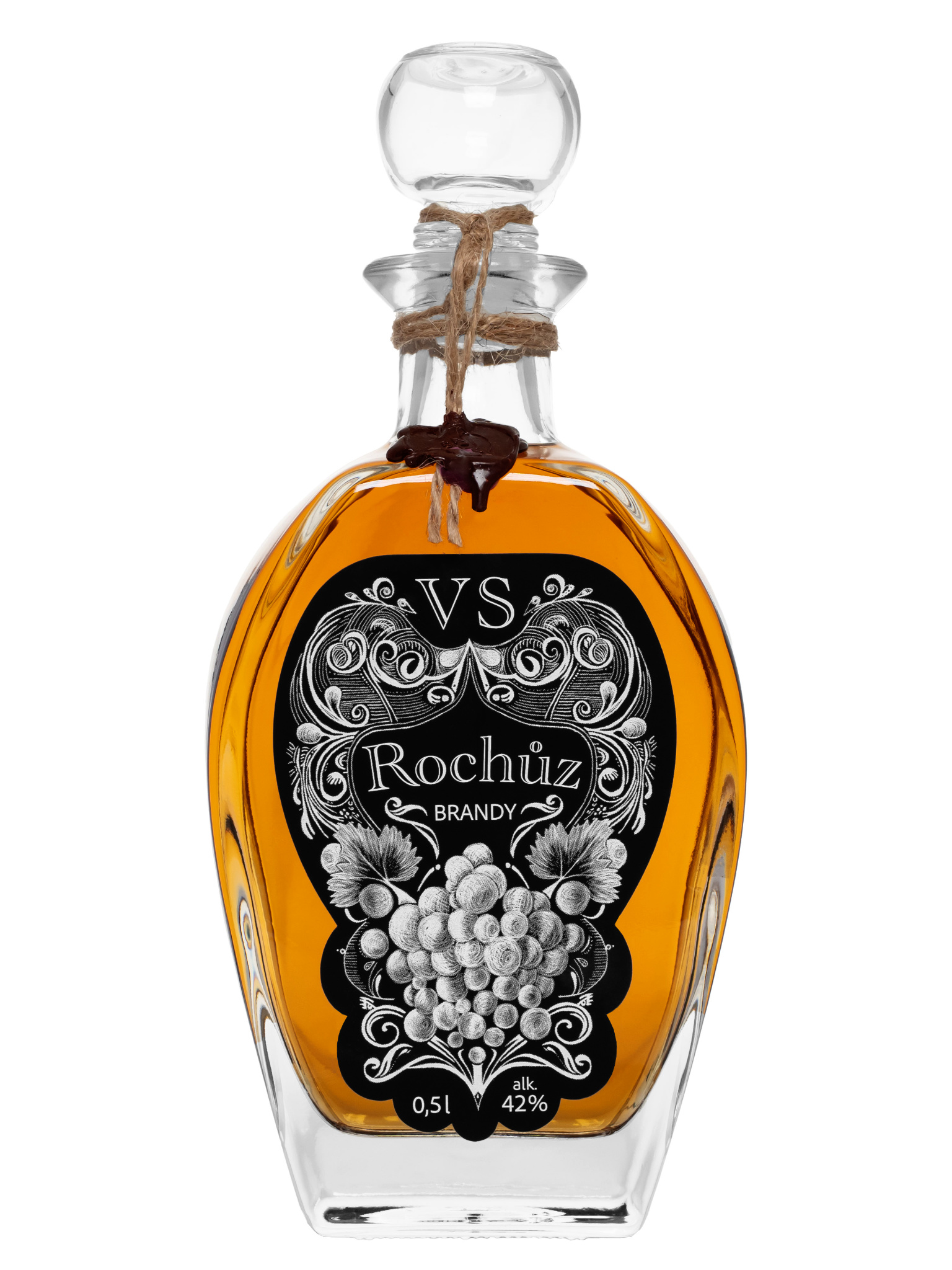 Zubří Rochúz Brandy 42% 0,5l