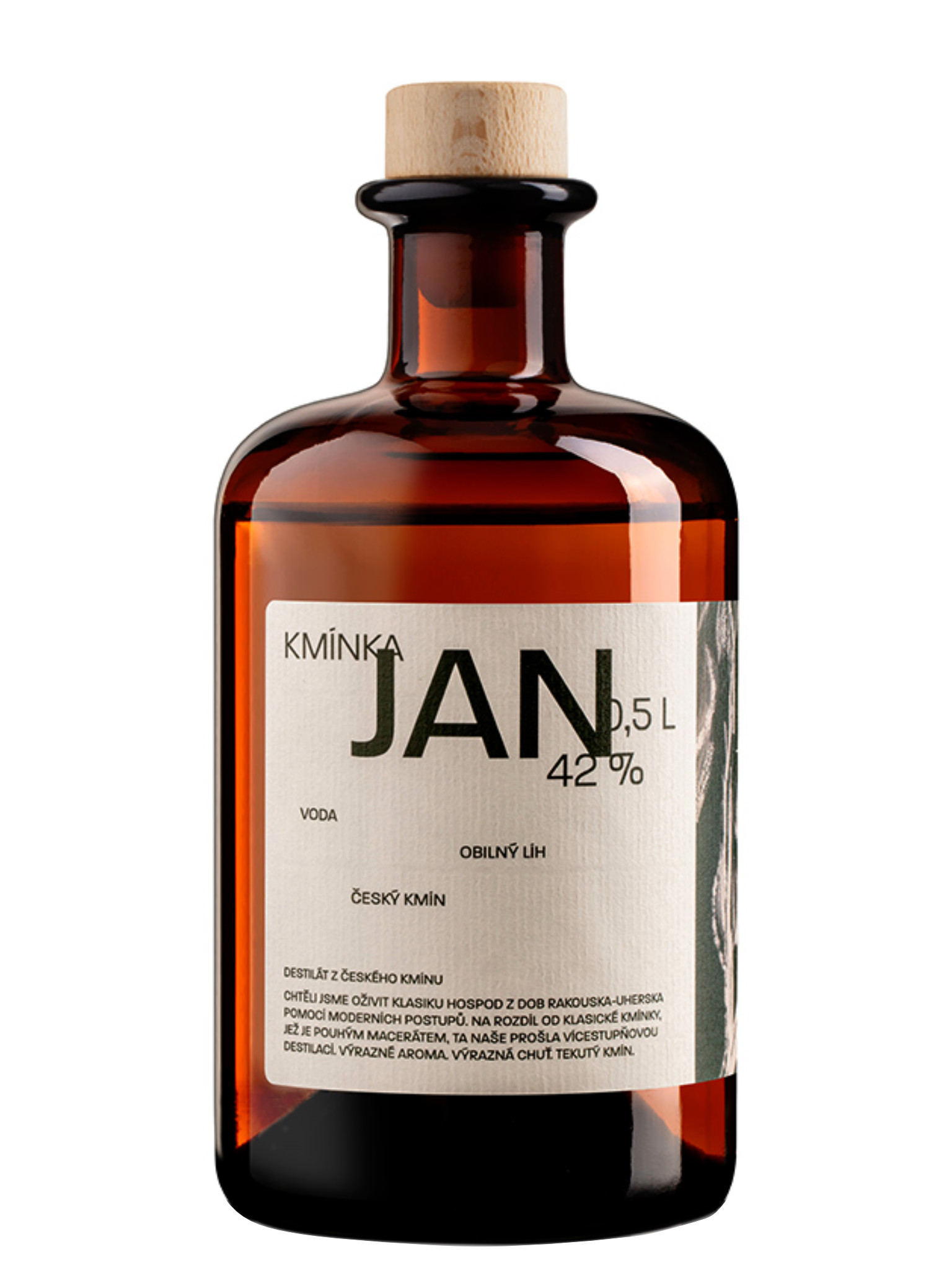Šafránka JAN Kmínka 42% 0,5l