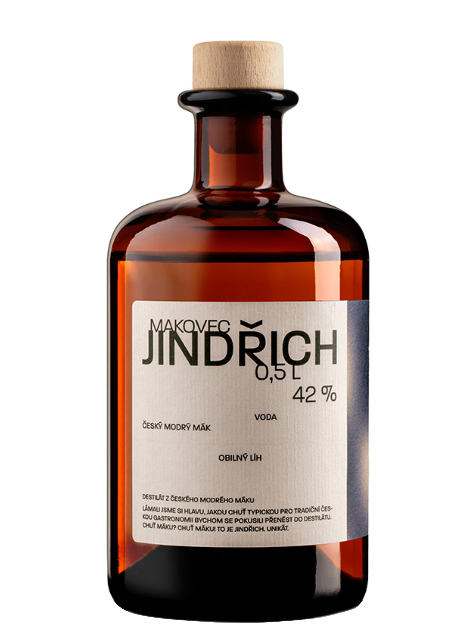 Šafránka JINDŘICH Makovec 42% 0,5l