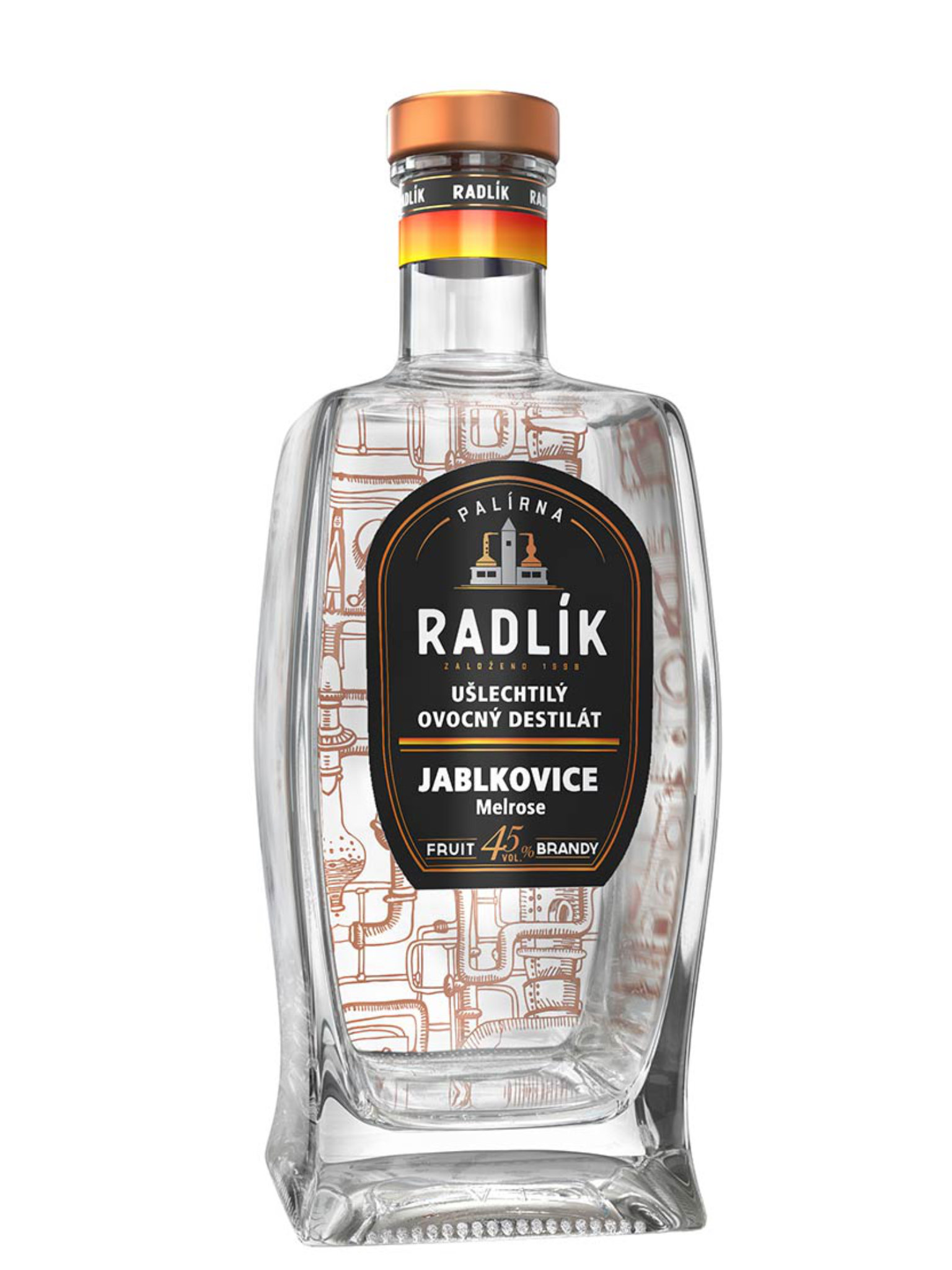 Radlík Jablkovice 45% 0,5l